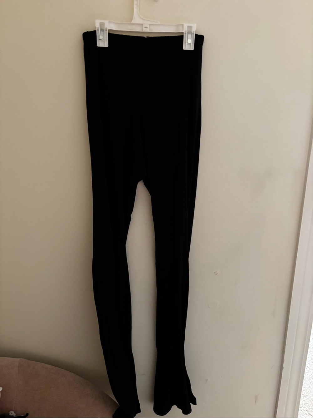 Windsor Black High-Waist Flare Leggings